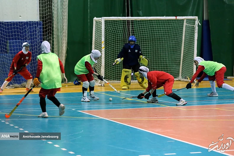 (تصاویر) تمرین تیم ملی هاکی بانوان